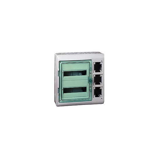 Schneider Electric Kaedra Kaedra - coffret polyvalent - 448 x 460 mm - 24 modules - 3 ouvertures  - 13439