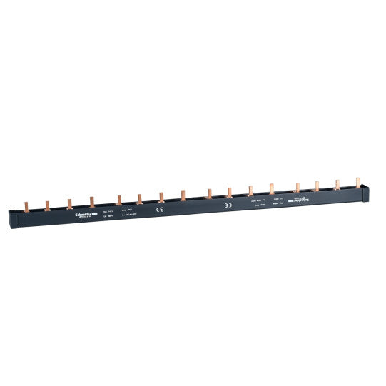 Schneider Electric Linergy Acti9 - comb busbar - 3L+N - 27 mm pitch - 24 modules - 125A - 14814