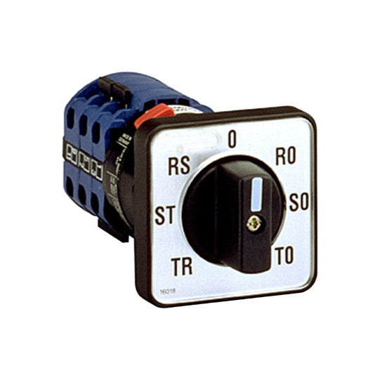 Schneider Electric SCHNEIDER cam voltmeter switch CMV - 3L and 3L-N - 45° - for Ø 22.3 mm - 16018
