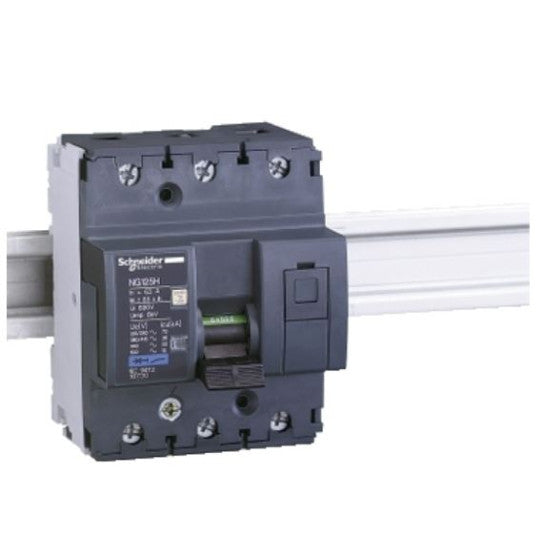 Schneider Electric Acti 9 Miniature circuit-breaker, Acti9 NG125H, 3P, 20 A, C curve, 36 kA (IEC 60947-2) - 18725