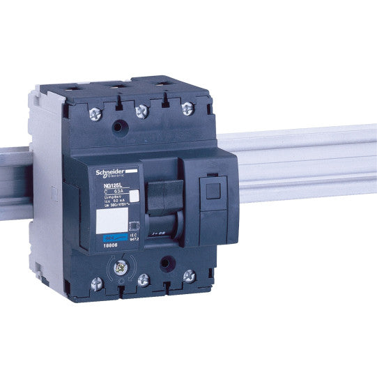 Schneider Electric Acti 9 NG125 - circuit breaker - NG125L - 3P - 25A - C curve - 18802