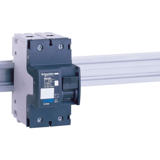 Schneider Electric Acti 9 Miniature circuit-breaker, Acti9 NG125L, 2P, 32 A, D curve, 50 kA (IEC 60947-2) - 18843