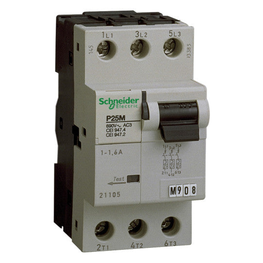 Schneider Electric SCHNEIDER P25M - circuit breaker - P25M - 3P - 23A - curve - 21112