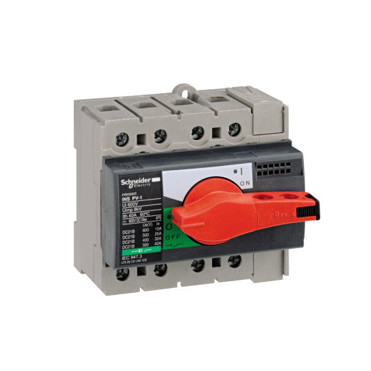 Schneider Electric Compact switch-disconnector Interpact INS80PV - 4 poles - 40 A - 28907