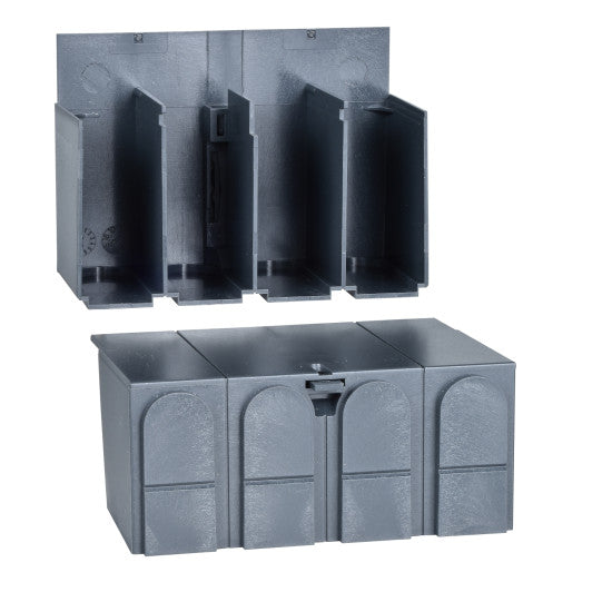 Schneider Electric SCHNEIDER terminal shields, Compact INS100 to 160, insulation accessories, 3 and 4 poles, set of 2 parts - 28958