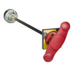 Schneider Electric SCHNEIDER extended rotary handle, front control, Compact INS/INV 320 to 630, Compact INSJ400, red handle on yellow front - 31053