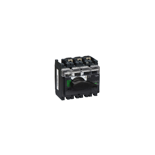 Schneider Electric SCHNEIDER switch disconnector, Compact INV250, visible break, 250 A, standard version with black rotary handle, 3 poles - 31166