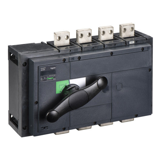 Schneider Electric Compact switch disconnector, Compact INS800 , 800 A, standard version with black rotary handle, 4 poles - 31331