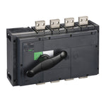 Schneider Electric Compact switch disconnector, Compact INS1250 , 1250 A, standard version with black rotary handle, 4 poles - 31335
