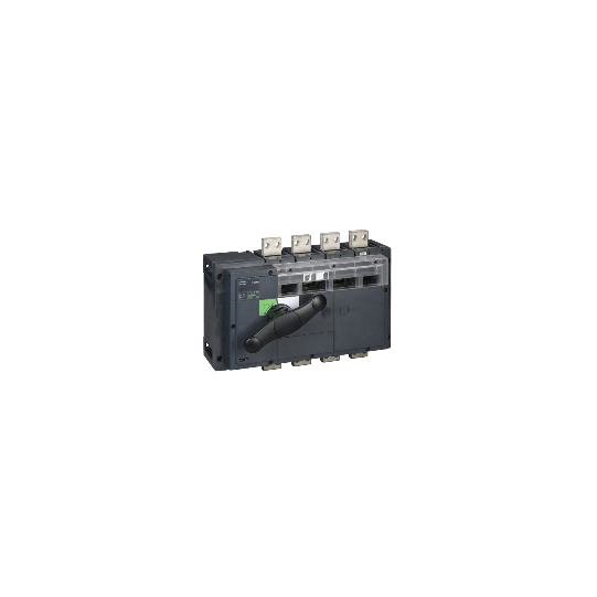 Schneider Electric Compact switch disconnector, Compact INV1250, visible break, 1250 A, standard version with black rotary handle, 4 poles - 31363