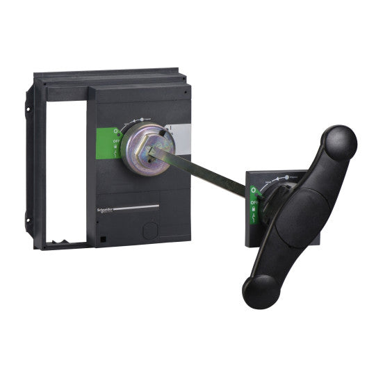 Schneider Electric SCHNEIDER extended rotary handle, front control, Compact NS630b to 1600, black handle - 33878