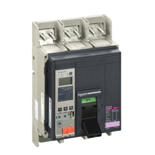 Schneider Electric Compact circuit breaker ComPact NS1000H, 70 kA at 415 VAC, Micrologic 2.0 E trip unit, 1000 A, fixed,3 poles 3d - 34409