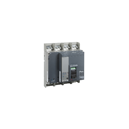 Schneider Electric Compact circuit breaker ComPact NS1600N, 50 kA at 415 VAC, Micrologic 2.0 E trip unit, 1600 A, fixed,4 poles 4d - 34418
