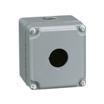 Schneider Electric SCHNEIDER empty control station - 9001K - aluminium - 1 cut-out Ø 30 - 9001KY1