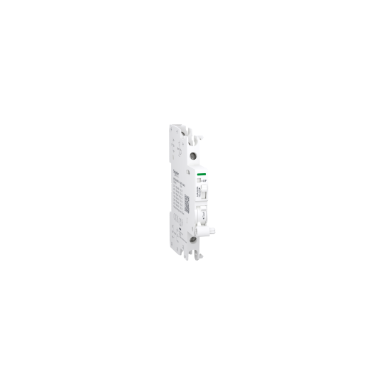 Schneider Electric Acti 9 Auxiliary contact, Acti9 A9A, iOF/SD+OF, 2 C/O, 100mA to 6A, 24VAC to 415VAC, 24VDC to 130VDC, top and bottom connection - A9A26909