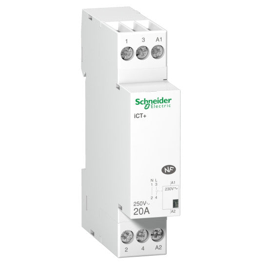 Schneider Electric Acti 9 iCT plus 20A 1P Uc 230VAC - A9C15030