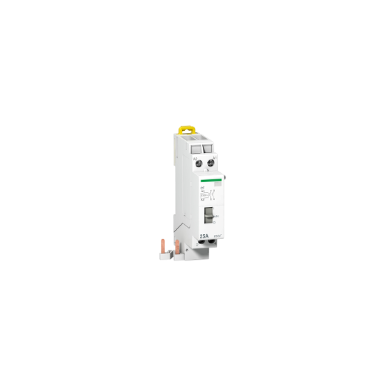 Schneider Electric Acti 9 Prodis, contacteur à cde manuelle raccord rapide 25A 2P, contact 2F, U cde 230V  - A9C15181