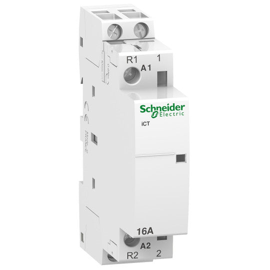 Schneider Electric Acti 9 iCT 16A 1NO 1NC 230...240V 50Hz contactor - A9C22715
