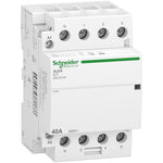 Schneider Electric Acti9 contactor, Acti9 iCT, 4 NO, 3P+N, 40 A, 230...240 V AC, 50 Hz - A9C24740