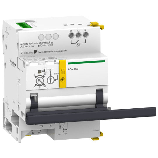 Schneider Electric Acti 9 RCA remote ctrl aux with Ti24 for iC60 3P-4P - A9C70124