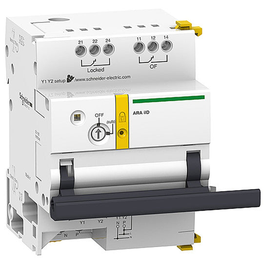 Schneider Electric Acti 9 Acti 9 - ARA auto recloser aux for iID 4P - 1 Prog - A9C70344
