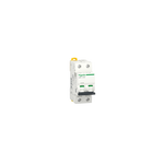 Schneider Electric Acti 9 Miniature circuit-breaker, Acti9 iC60H, 2P, 32 A, D curve, 10000 A (IEC 60898-1), 15 kA (IEC 60947-2) - A9F85232
