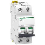 Schneider Electric Acti 9 Miniature circuit-breaker, Acti9 iC60H, 2P, 25 A, C curve, 10000 A (IEC 60898-1), 15 kA (IEC 60947-2) - A9F87225