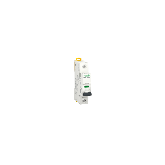 Schneider Electric Acti9 Miniature circuit breaker (MCB), Acti9 iC60H, 1P, 32A, C curve, 10000A (IEC/EN 60898-1), 15kA (IEC/EN 60947-2) - A9F89132