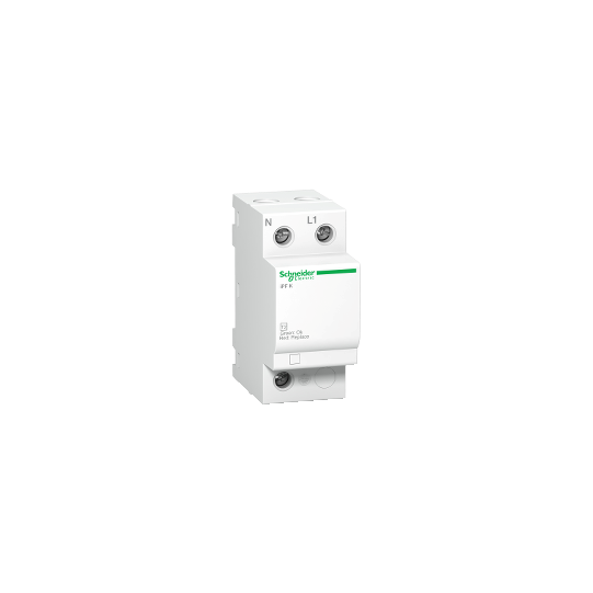 Schneider Electric Acti 9 iPF K 20 modular surge arrester - 1 pole + N - 340V - A9L15692
