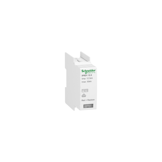 Schneider Electric Acti 9 Cartridge for surge arrester, Acti9 iPRD1 C12.5r L/PE - A9L16082