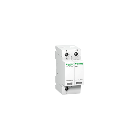 Schneider Electric Acti 9 IPRD20 modular surge arrester - 1P + N - 350V - A9L20500