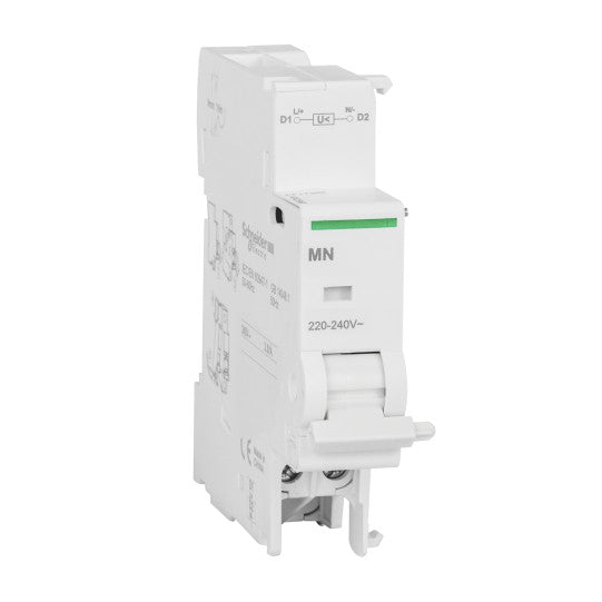Schneider Electric Prodis<br />Clario<br />Acti 9<br />Librio Voltage release MN 220-240Vac dc - A9N26960