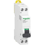 Schneider Electric Acti9 Miniature circuit-breaker, Acti9 iDT40N, 1P+N, 1 A, D curve, 6000 A (IEC 60898-1), 10 kA (IEC 60947-2) - A9P34601