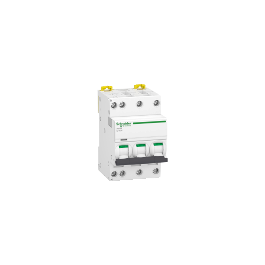 Schneider Electric Acti9 Acti9 IC40N disj mod 3P+N D 40A 6000A/10kA - A9P64740