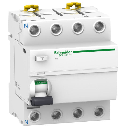 Schneider Electric Acti 9 Acti9 iID - RCCB - 4P - 40A - 300mA s - type A-SI - A9R35440
