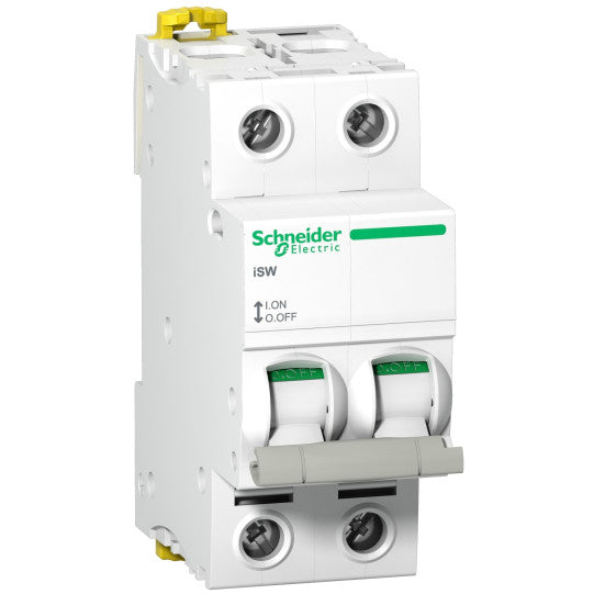 Schneider Electric Acti 9 switch disconnector iSW - 2P - 100 A - 415 V - A9S65291