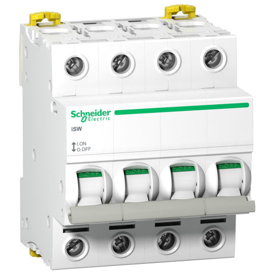 Schneider Electric Acti 9 switch disconnector iSW - 4P - 125 A - 415 V - A9S65492