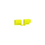 Schneider Electric Acti9 side cover for comb busbar, Acti9, 1P+N, set of 40 - A9X21094