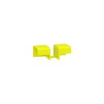 Schneider Electric Acti9 side cover for comb busbar, Acti9, 3P+N, set of 40 - A9X21095