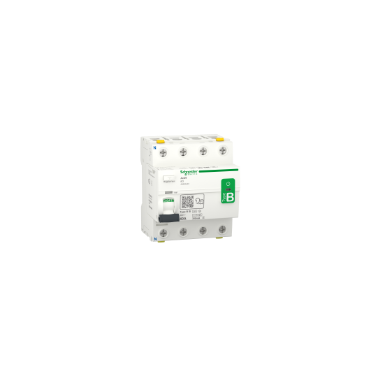 Schneider Electric Acti 9 Acti9 iID - Residual Current Circuit Breaker - 4P - 40A - 300mA - S - B-SI type - A9Z65440