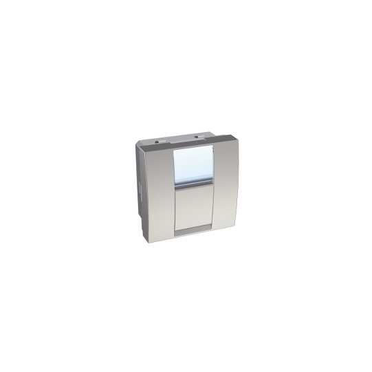 Schneider Electric Altira Altira - data socket - 1 socket - Actassi S-one - cat.6 - FTP - aluminium - ALB46316N