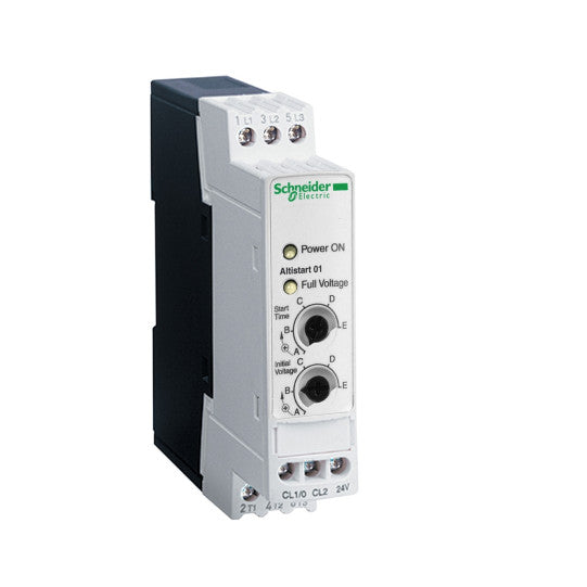 Schneider Electric Altistart 01 soft starter for asynchronous motor - ATS01 - 3 A - 110..480V - 0.55..1.1 KW - ATS01N103FT