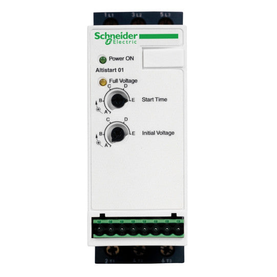 Schneider Electric SCHNEIDER soft starter for asynchronous motor - ATS01 - 12 A - 110..480V - 1.5..5.5 KW - ATS01N112FT