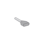 Schneider Electric SCHNEIDER INSULATED DOUBLE CABLE END MEDIUM SIZE 2.5 MM² GREY - AZ5DE025
