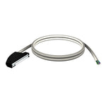 Schneider Electric SCHNEIDER cord set - 40-way terminal - one end flying leads - for M340 I/O - 3 m - BMXFCW301