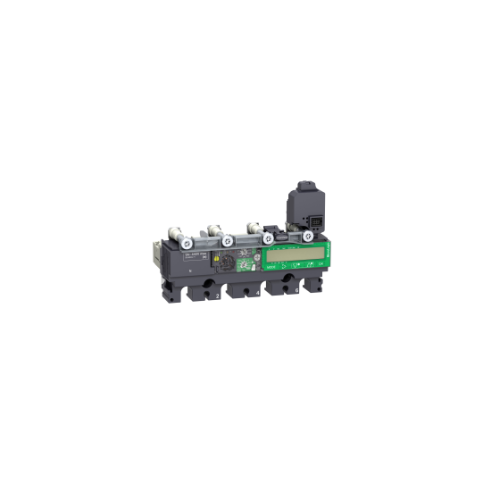 Schneider Electric ComPacT nouvelle génération trip unit MicroLogic 7.2 E for ComPacT NSX 100/160/250 circuit breakers, electronic, rating 100A, 4 poles 4d - C1047E100