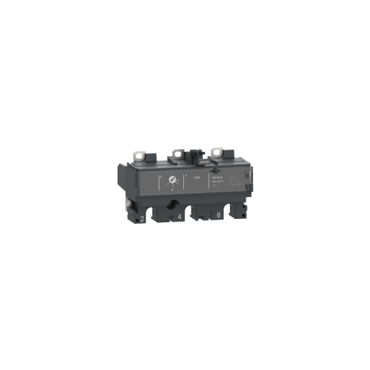 Schneider Electric ComPacT nouvelle génération trip unit TM160G for ComPacT NSX 160/250 circuit breakers, thermal magnetic, rating 160 A, 3 poles 3d - C163MG160