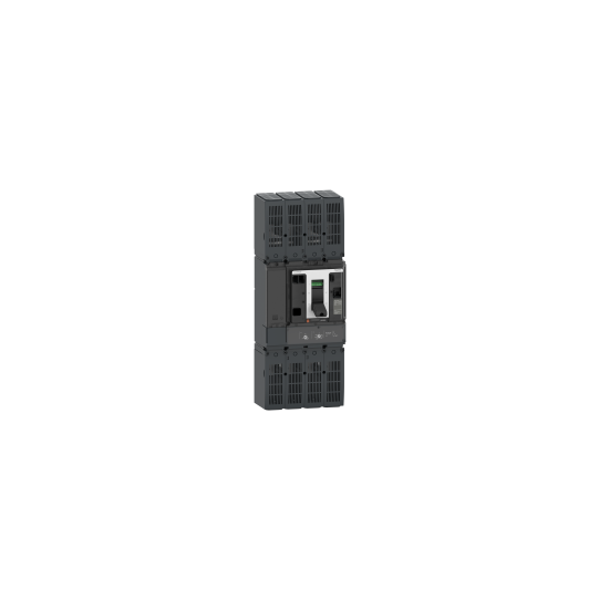 Schneider Electric ComPacT nouvelle génération circuit breaker, ComPacT NSX1200 TM-DC, 2 poles, 1200 A, 50 kA at 600 VDC, without bare cable connector - C1BN2TM12HD