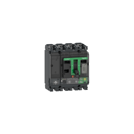 Schneider Electric ComPacT nouvelle génération Circuit breaker, ComPacT NSX250F, 36kA/415VAC, 4 poles, MicroLogic Vigi 4.2-AB trip unit 240A - C25F44B240