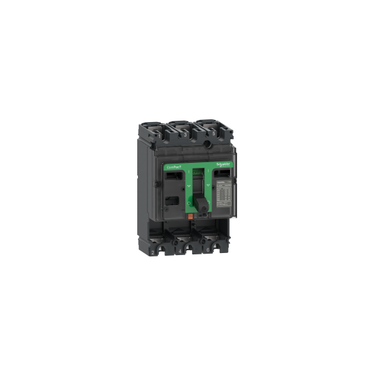Schneider Electric ComPacT nouvelle génération circuit breaker basic frame, ComPacT NSX250L, 150 kA at 415 VAC 50/60 Hz, 250 A, without trip unit, 3 poles - C25L3